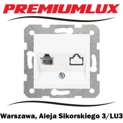 Panasonic VIKO KARRE gniazdo telefoniczne pojedyncze Warszawa Aleja Sikorskiego 3 LU3 Bartycka